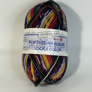 Schoeller Stahl Fortissima Colori Sock Yarn 50g Wool Blend Multicolor